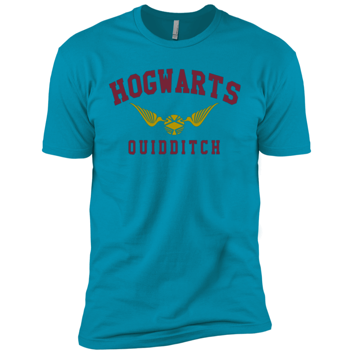 T-Shirts Turquoise / YXS Hogwarts Quidditch Boys Premium T-Shirt