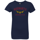 T-Shirts Midnight Navy / YXS Hogwarts Quidditch Girls Premium T-Shirt