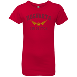 T-Shirts Red / YXS Hogwarts Quidditch Girls Premium T-Shirt