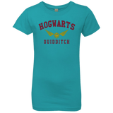 T-Shirts Tahiti Blue / YXS Hogwarts Quidditch Girls Premium T-Shirt