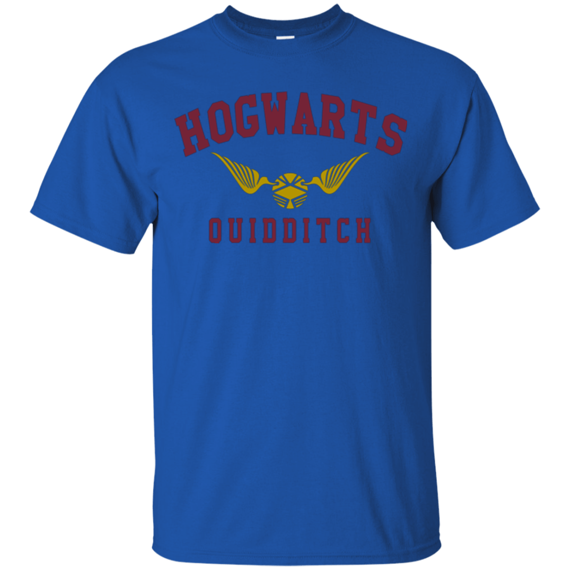 T-Shirts Royal / Small Hogwarts Quidditch T-Shirt