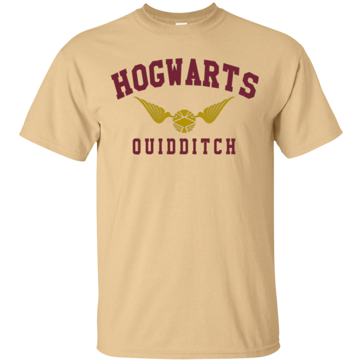 T-Shirts Vegas Gold / Small Hogwarts Quidditch T-Shirt