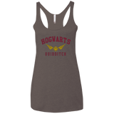 T-Shirts Macchiato / X-Small Hogwarts Quidditch Women's Triblend Racerback Tank
