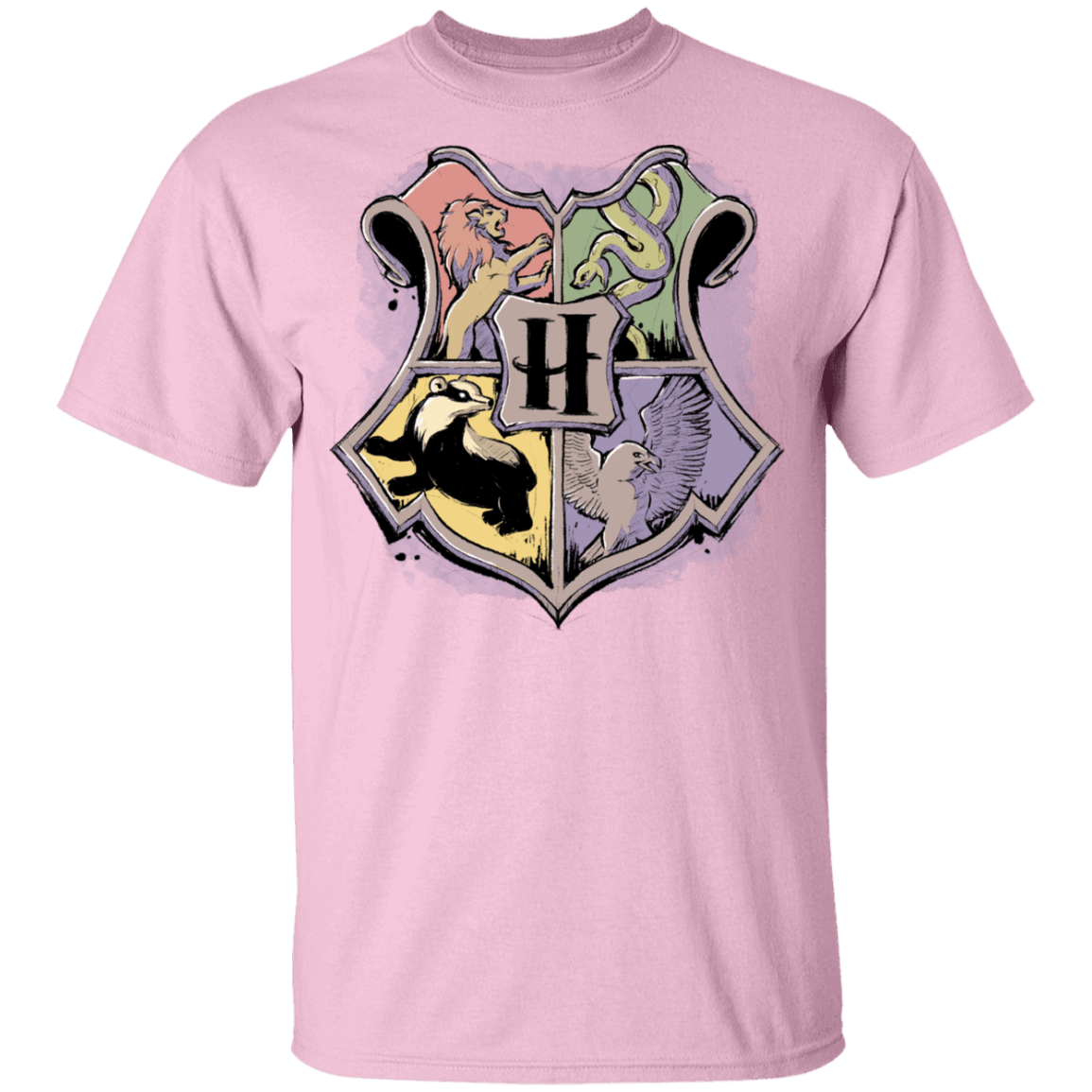 T-Shirts Light Pink / YXS Hogwarts Youth T-Shirt