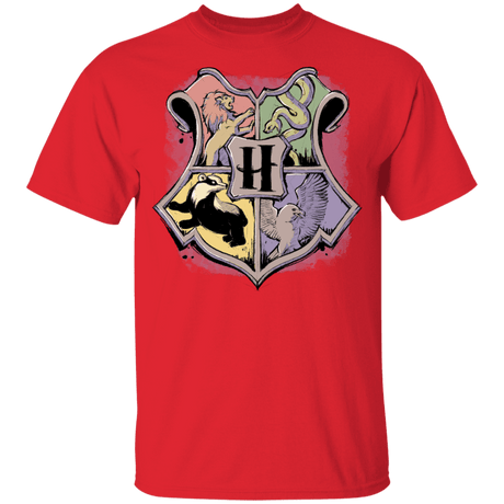 T-Shirts Red / YXS Hogwarts Youth T-Shirt