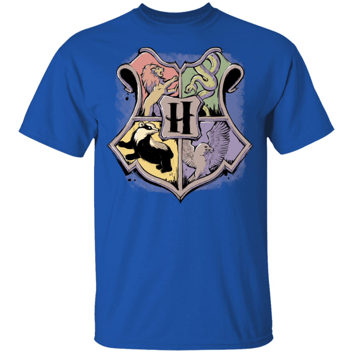 T-Shirts Royal / YXS Hogwarts Youth T-Shirt