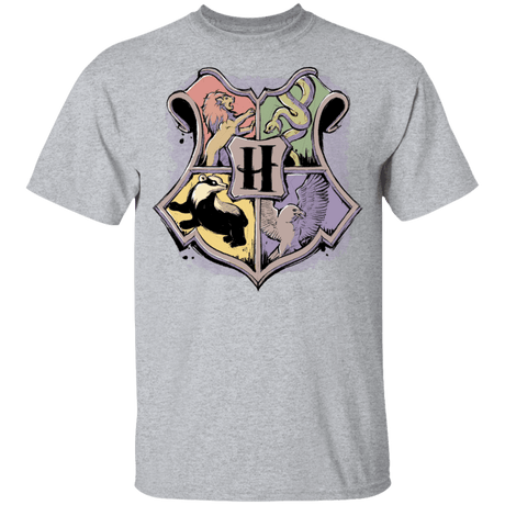 T-Shirts Sport Grey / YXS Hogwarts Youth T-Shirt