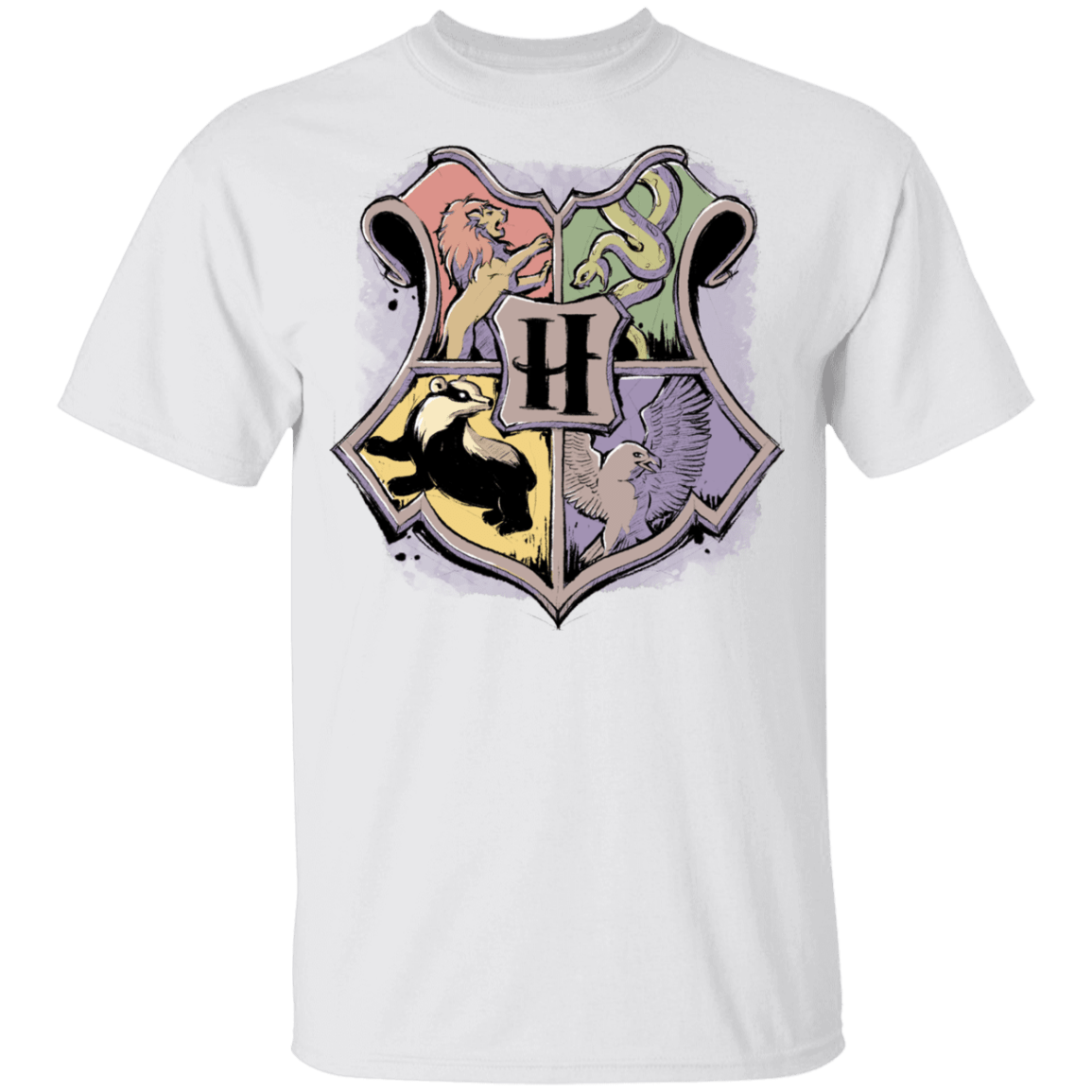 T-Shirts White / YXS Hogwarts Youth T-Shirt