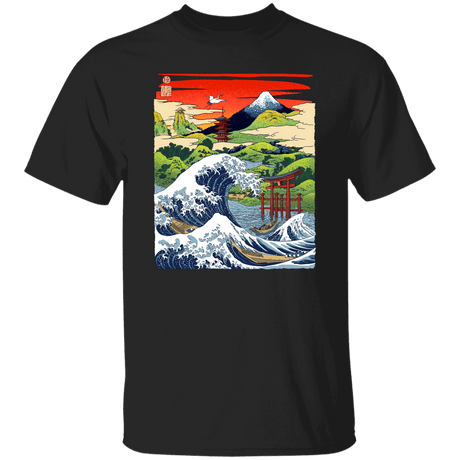 T-Shirts Black / S Hokusai T-Shirt