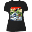 T-Shirts Black / X-Small Hokusai Women's Premium T-Shirt