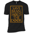 T-Shirts Black / YXS Hold the Door Boys Premium T-Shirt