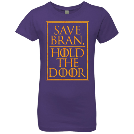 T-Shirts Purple Rush / YXS Hold the Door Girls Premium T-Shirt