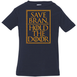 T-Shirts Navy / 6 Months Hold the Door Infant Premium T-Shirt