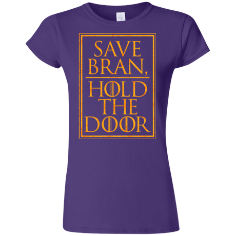 T-Shirts Purple / S Hold the Door Junior Slimmer-Fit T-Shirt