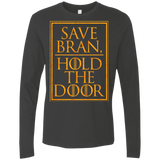 T-Shirts Heavy Metal / S Hold the Door Men's Premium Long Sleeve