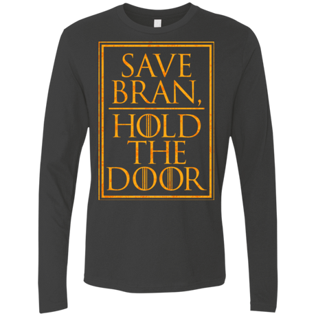 T-Shirts Heavy Metal / S Hold the Door Men's Premium Long Sleeve
