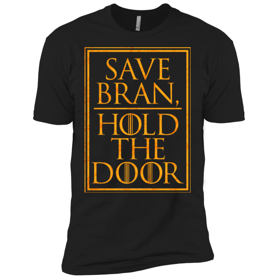 T-Shirts Black / X-Small Hold the Door Men's Premium T-Shirt