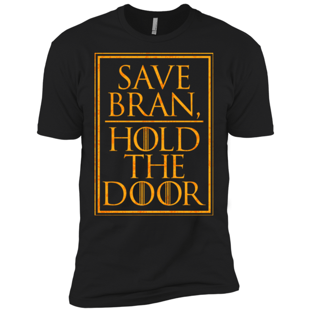 T-Shirts Black / X-Small Hold the Door Men's Premium T-Shirt