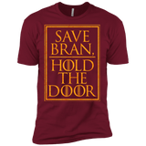 T-Shirts Cardinal / X-Small Hold the Door Men's Premium T-Shirt