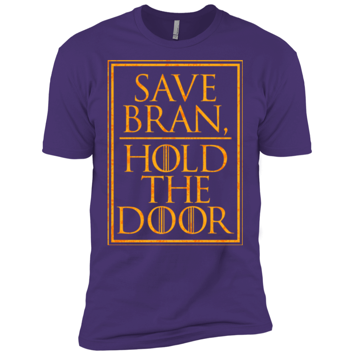 T-Shirts Purple Rush/ / X-Small Hold the Door Men's Premium T-Shirt