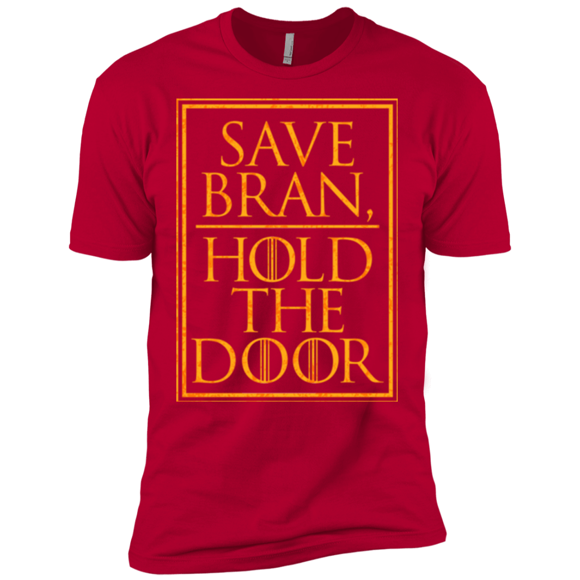 T-Shirts Red / X-Small Hold the Door Men's Premium T-Shirt