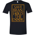 T-Shirts Black / X-Small Hold the Door Men's Semi-Fitted Softstyle