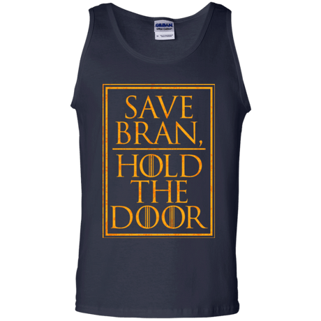 T-Shirts Navy / S Hold the Door Men's Tank Top