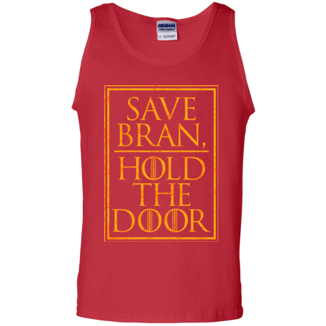 T-Shirts Red / S Hold the Door Men's Tank Top