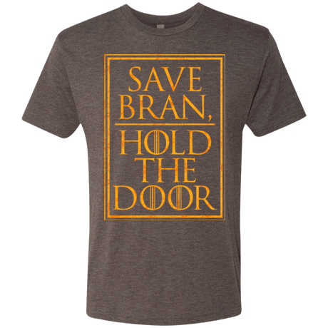 T-Shirts Macchiato / S Hold the Door Men's Triblend T-Shirt