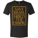T-Shirts Vintage Black / S Hold the Door Men's Triblend T-Shirt
