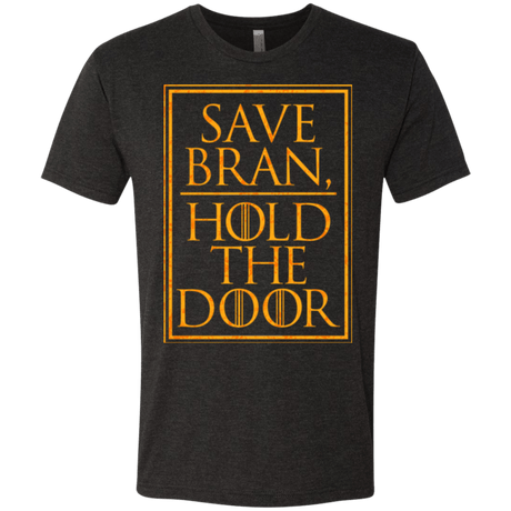 T-Shirts Vintage Black / S Hold the Door Men's Triblend T-Shirt