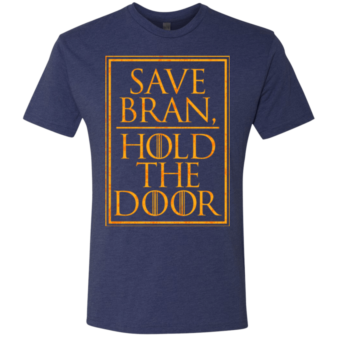 T-Shirts Vintage Navy / S Hold the Door Men's Triblend T-Shirt