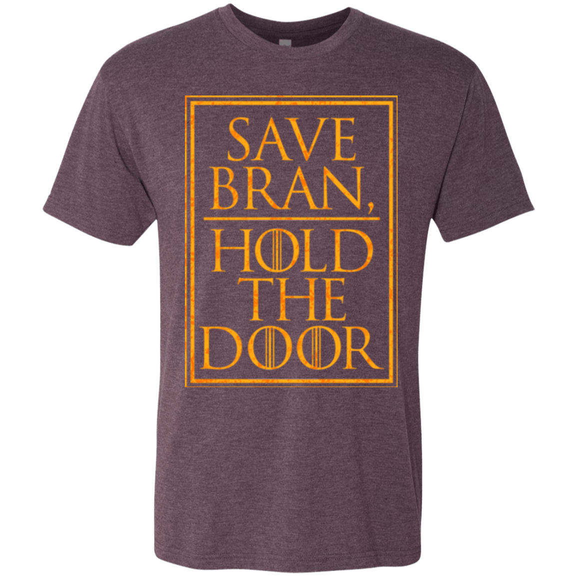 T-Shirts Vintage Purple / S Hold the Door Men's Triblend T-Shirt