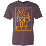 T-Shirts Vintage Purple / S Hold the Door Men's Triblend T-Shirt