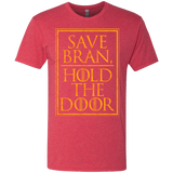 T-Shirts Vintage Red / S Hold the Door Men's Triblend T-Shirt