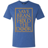 T-Shirts Vintage Royal / S Hold the Door Men's Triblend T-Shirt