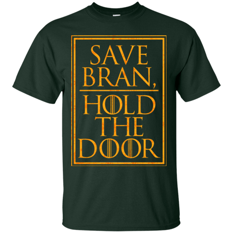 T-Shirts Forest / S Hold the Door T-Shirt