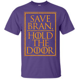 T-Shirts Purple / S Hold the Door T-Shirt