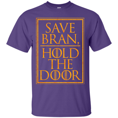 T-Shirts Purple / S Hold the Door T-Shirt