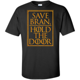 T-Shirts Black / XLT Hold the Door Tall T-Shirt