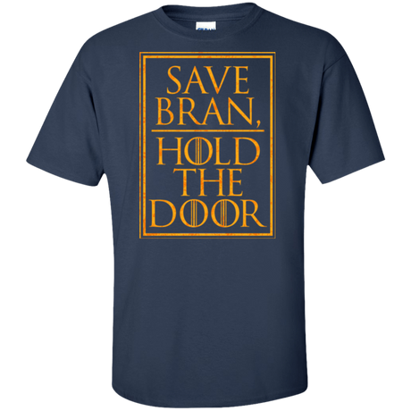 T-Shirts Navy / XLT Hold the Door Tall T-Shirt