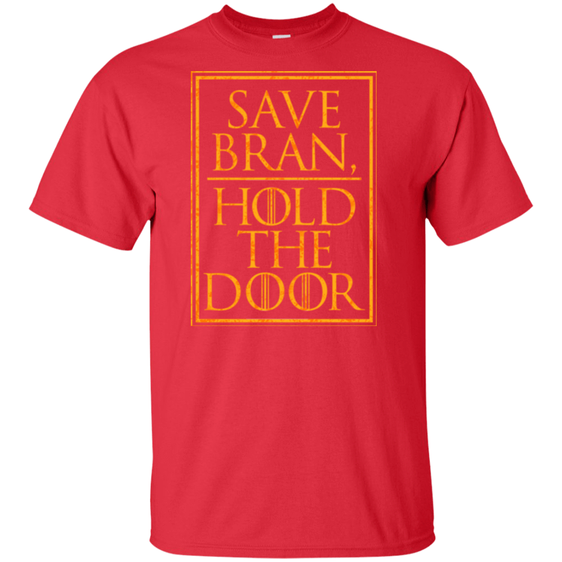 T-Shirts Red / XLT Hold the Door Tall T-Shirt