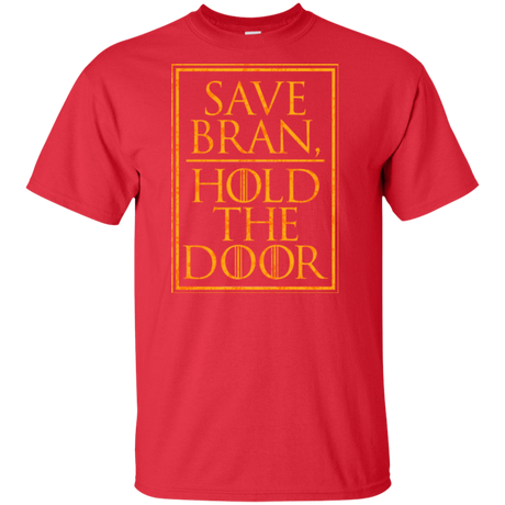 T-Shirts Red / XLT Hold the Door Tall T-Shirt