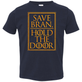 T-Shirts Navy / 2T Hold the Door Toddler Premium T-Shirt