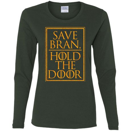 T-Shirts Forest / S Hold the Door Women's Long Sleeve T-Shirt