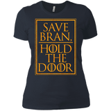 T-Shirts Indigo / X-Small Hold the Door Women's Premium T-Shirt