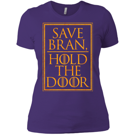 T-Shirts Purple Rush/ / X-Small Hold the Door Women's Premium T-Shirt