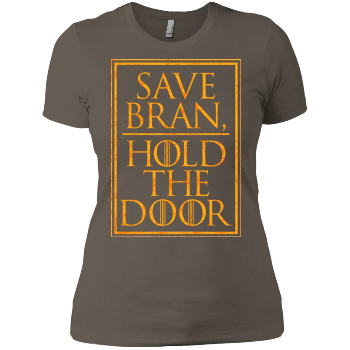 T-Shirts Warm Grey / X-Small Hold the Door Women's Premium T-Shirt