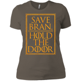 T-Shirts Warm Grey / X-Small Hold the Door Women's Premium T-Shirt