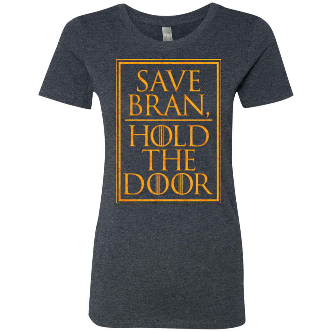 T-Shirts Vintage Navy / S Hold the Door Women's Triblend T-Shirt